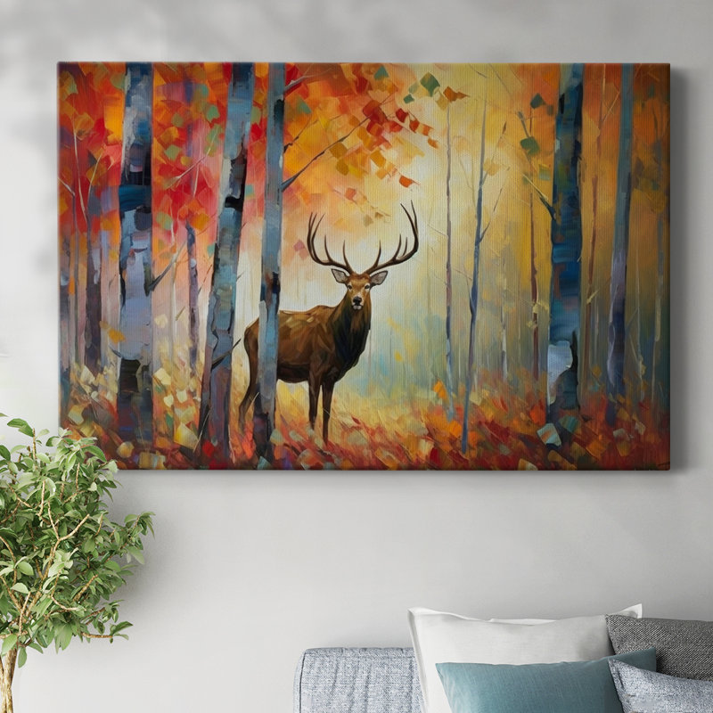 Animaux, série paysage CCDXLI, H 40 po x l 60 po