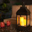 Lantern with LED candles
