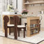 Extendable Kitchen Island Dining Table with Folding Top, Power Outlet, Drawers and Hidden Casters-880425466