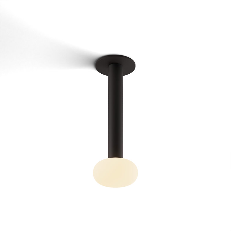 Combi 1 - Light LED Pendant, Matte Black, 6" H x 4.5" W