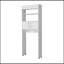 Étagère de rangement pour salle de bain 2 portes Bisbee, blanc