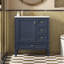 Meuble-lavabo avec lavabo, 3 tiroirs, structure en bois, rangement moderne pour la salle de bain-1604340951