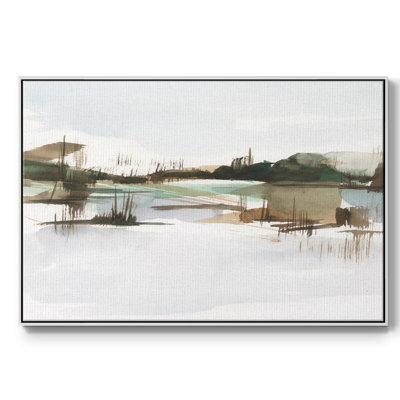 Marsh Reeds II, reproduction d'art sur toile