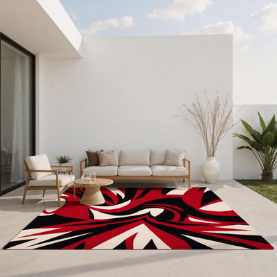 Tapis abstrait intérieur et extérieur Abstract Redshift