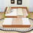 Full XL Upholstered Daybed with Trundle and LED-415981447