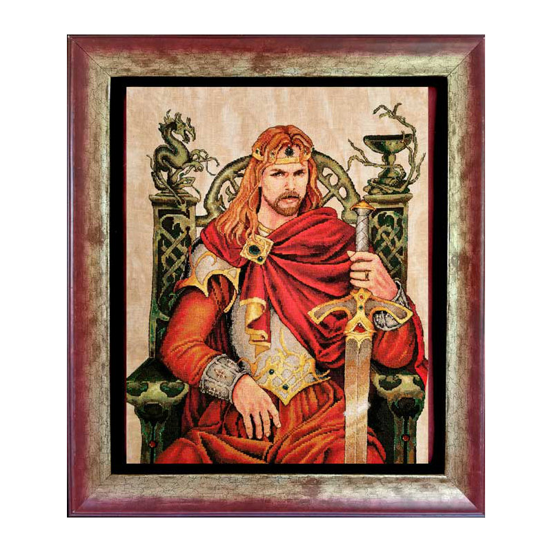 King Arthur 174-Z008 Kit de point de croix compté