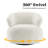 Kieon 33'' Wide 360 Degree Swivel Modern & Comfort Barrel Chair-240488355