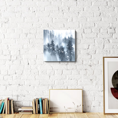 " Misty Forest I " by Katrina Pete Watercolor Painting