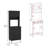Kitchen Pantry With Countertop, Closed & Open Storage