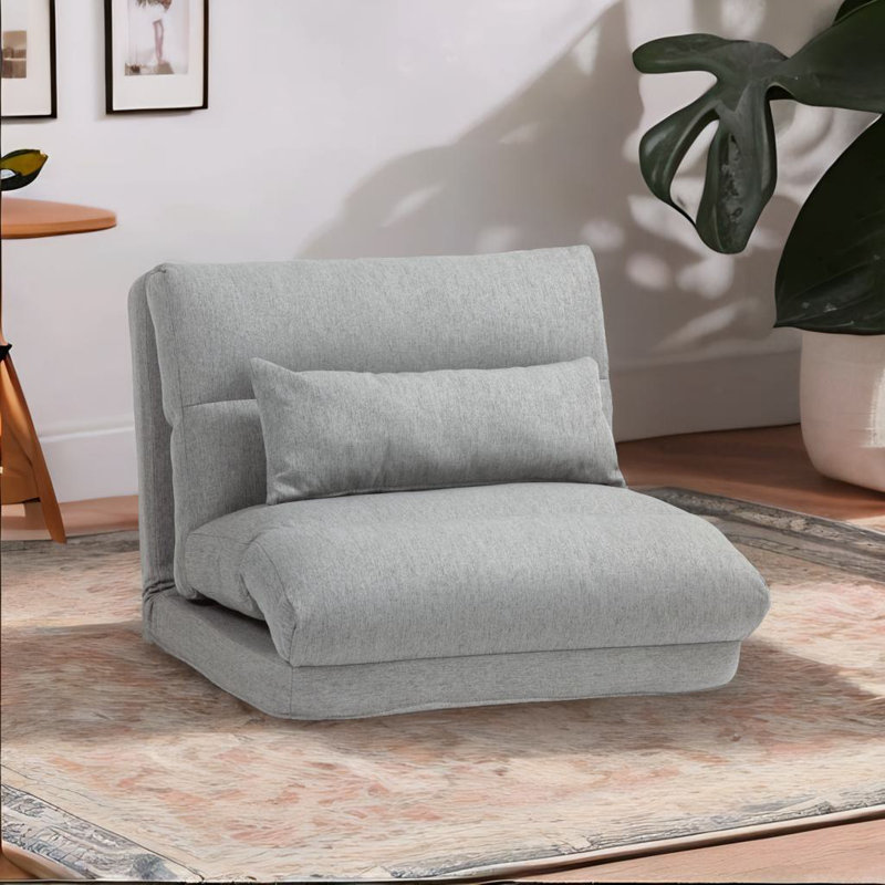 Chaise pliante, Lin gris