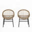 Chaise d'extérieur en osier Papasan