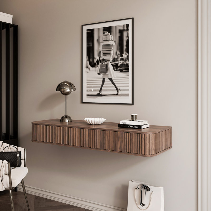 LUNA 140 cm W Console Table, WALNUSS, WALNUSS, WALNUSS