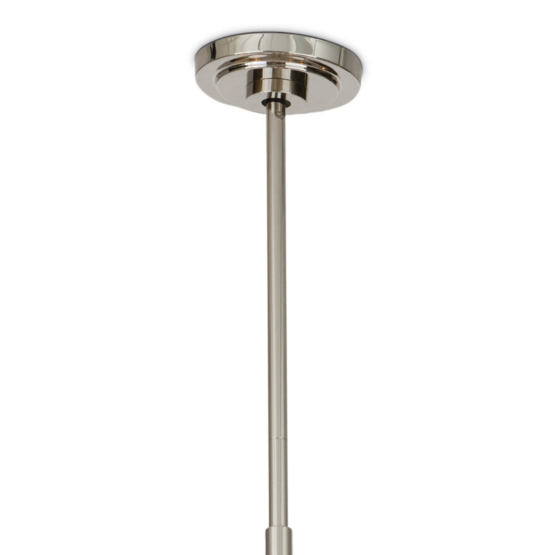 Artemis Chandelier, Polished Nickel, Champagne