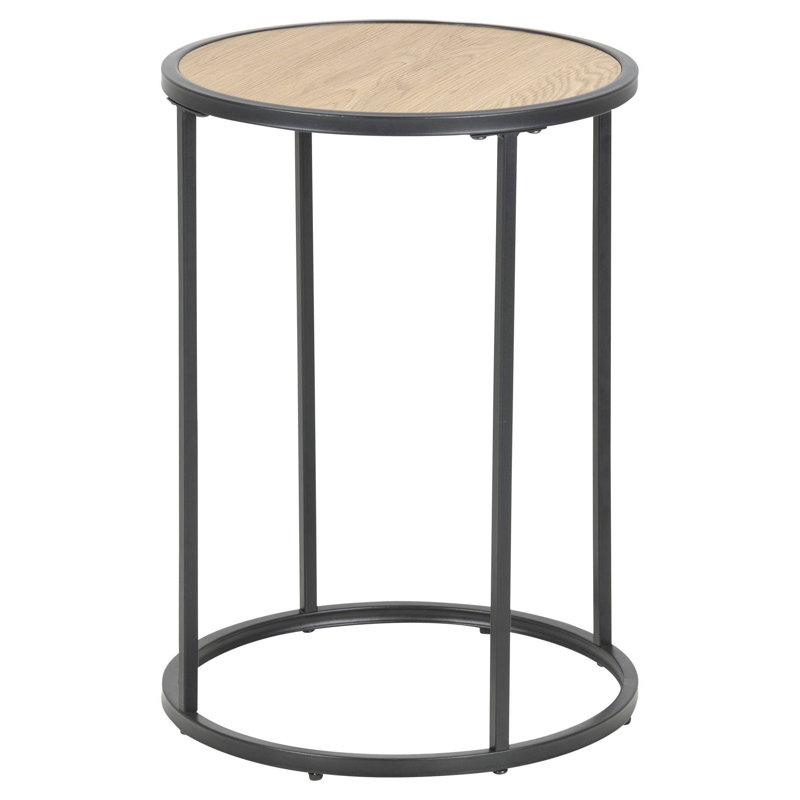Joliet Tray Top Frame End Table, Beige