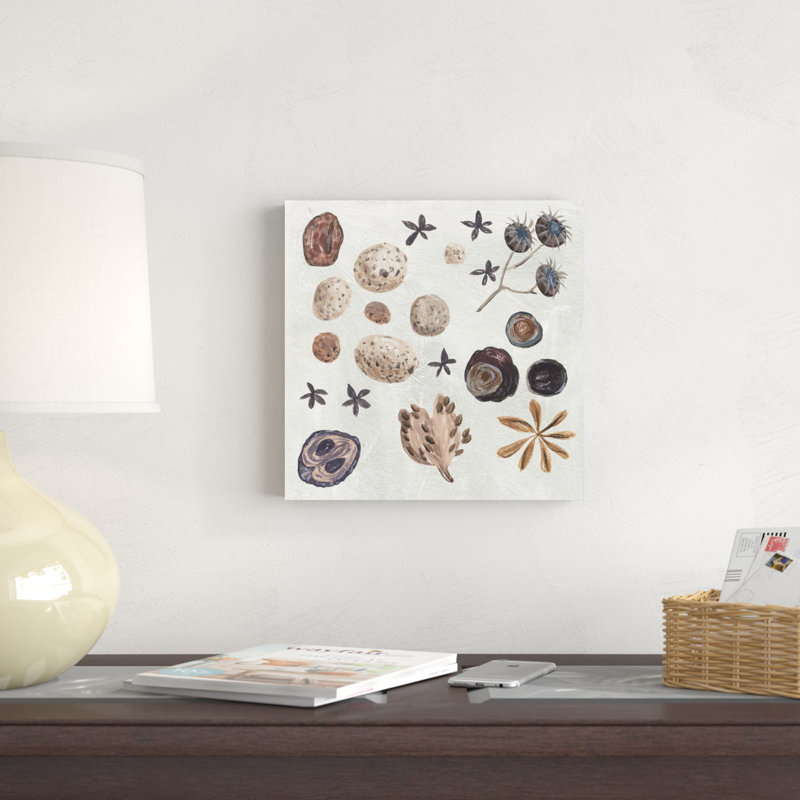 " Small Things I " by Melissa Wang Painting Print, 12" H x 12" W