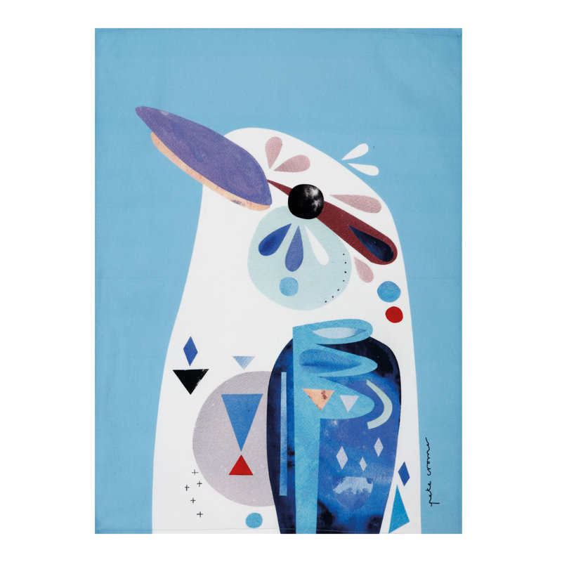 Pete Cromer Cotton Waffle Tea Towel Kitchen Towel