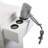 Hanbal Particle Board Hair Tool Holder