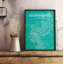Sacramento City Map 1 Piece Wall Art-833908002