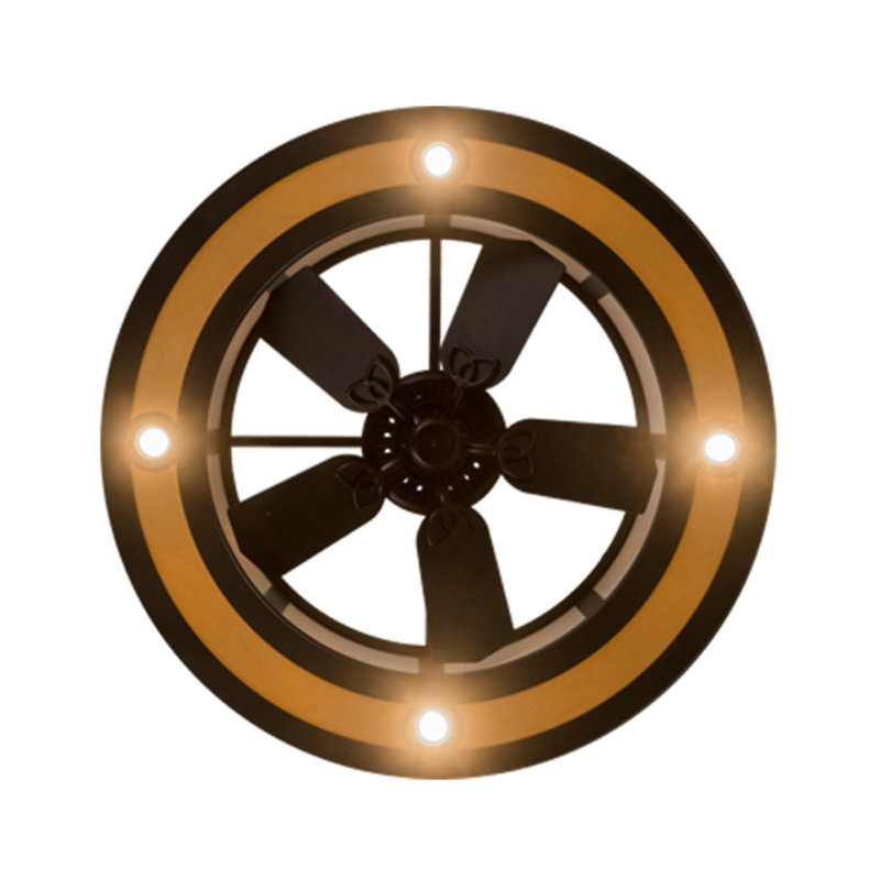 Ventilateur de plafond 30 po avec ensemble d'éclairage Breiann