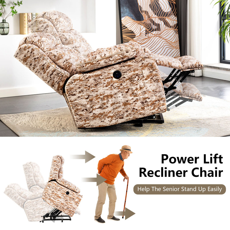 Fauteuil inclinable électrique Halmar
