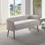 Banc rembourré en tissu pour chambre Dequarius-1744728127