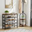 16 Pair Stackable Shoe Rack