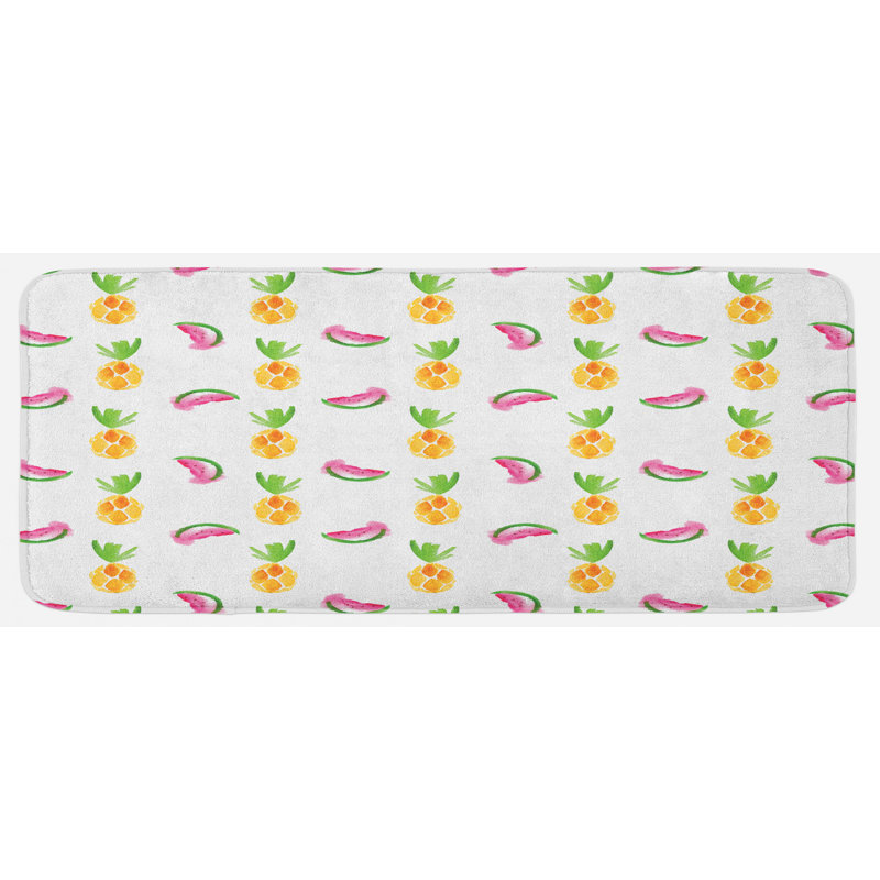 Tapis de cuisine ananas