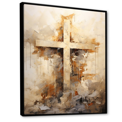 Minimalisme, croix religieuse