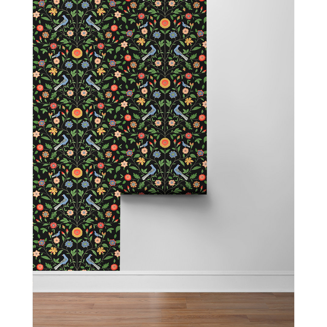 Akerah Peel & Stick Floral Roll Lark Manor™ 