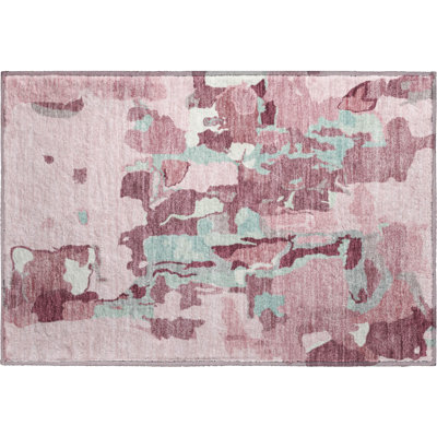 Premium Machine Washable Birchview AMF1028 Abstract Rug