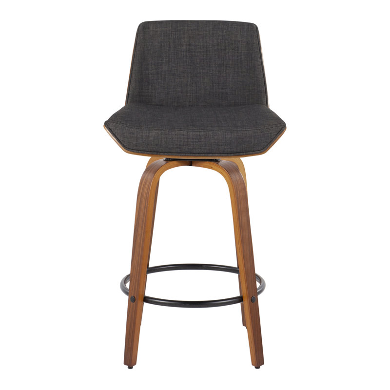 Swivel Upholstered Counter Stool