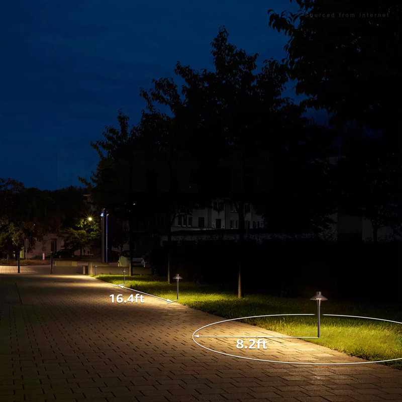 Low Voltage Landscape Pathway Lights, 5W LED Landscape Path Light, Aluminum, Oil Rubbed Bronze, China Hat