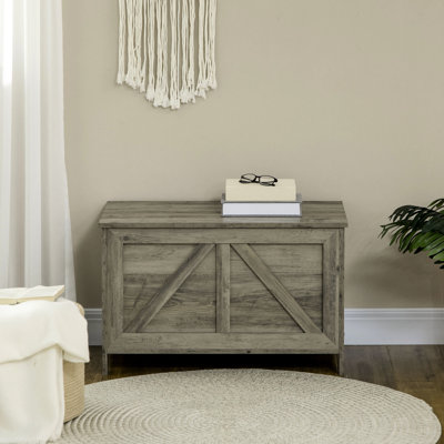 Boîte de rangement 30 po gris