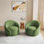 Aunna 89.2Cm Wide Swivel Barrel Chair-137911690