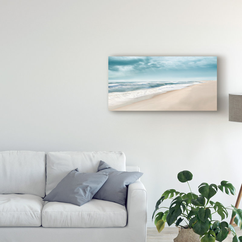 « hamptons i », reproduction d’impression sur toile tendue, H 10 po x l 19 po x P 2 po