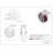 Polyurethane Caster with Roller Bearing and Brake