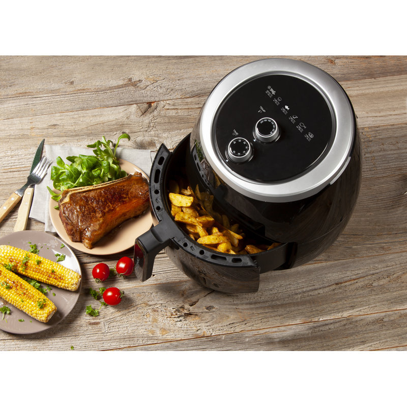 Domo 3000 Watt 5 Deep Fryer Accessory with Timer