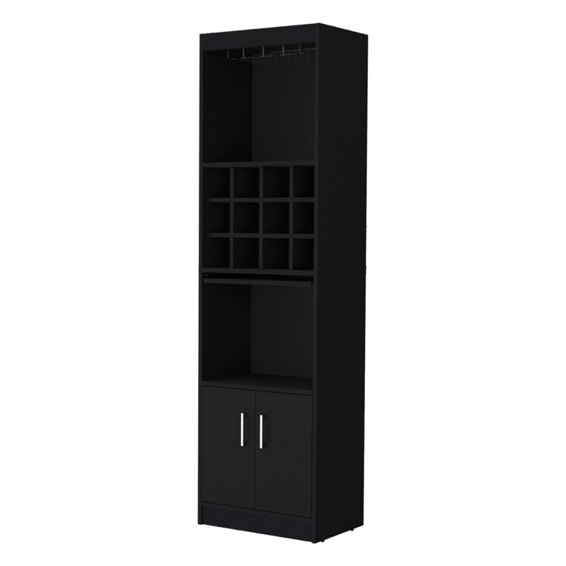 Standard Wine Bottle Rack Black