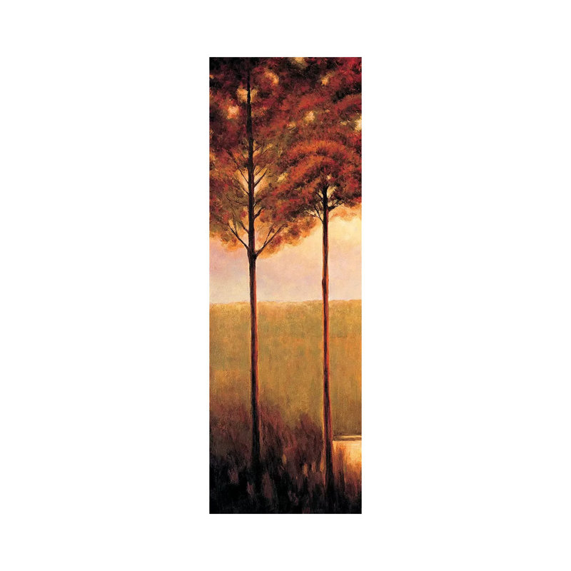 Through The Woods I by Neil Thomas - Wrapped Canvas Panoramic Painting, 30.48 cm H x 91.44 cm W x 1.91 cm D