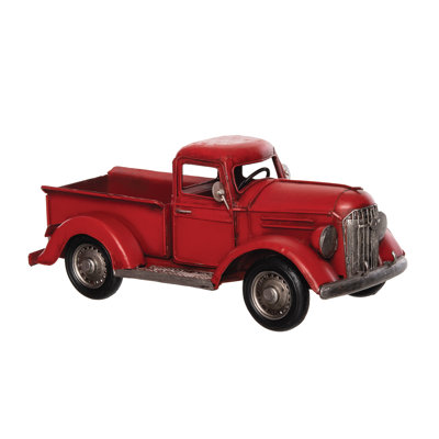 Figurine camion rouge