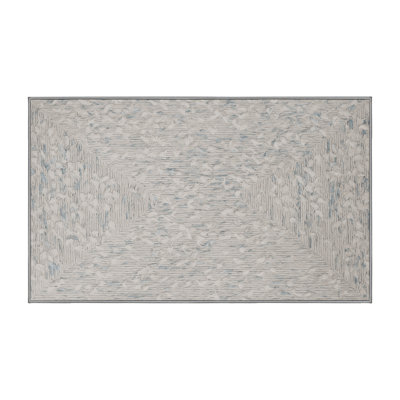 Machine Washable Gray Area Rug