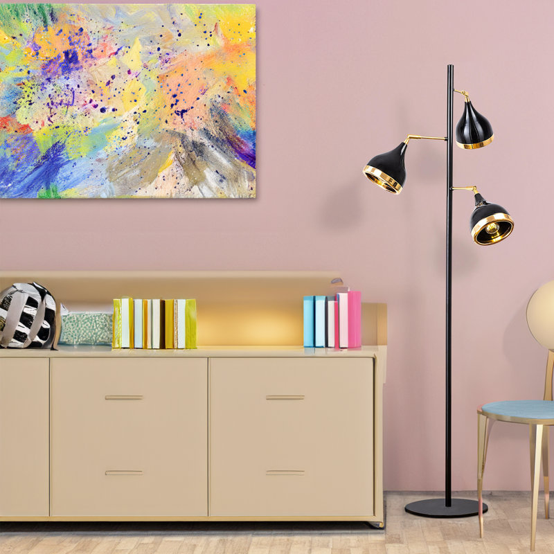 Lampe sur pied luxueuse 1 lumière