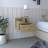 Floating Nightstand Flopini, One Drawer, Macadamia Finish-1572835745