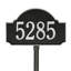 Fitzwilliams 1-Line Lawn Address Sign-550381397-550381390