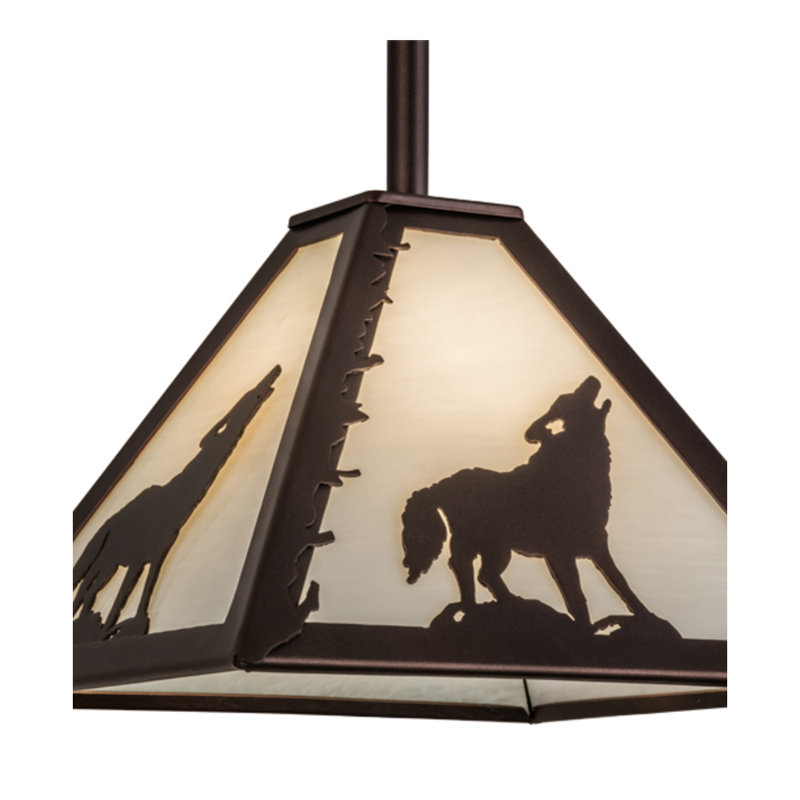 Lone Wolf 1 - Light Pendant