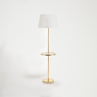 151cm Brushed Column Floor Lamp