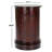 Regan Solid Wood Swivel Drum End Table with Storage-1172392176