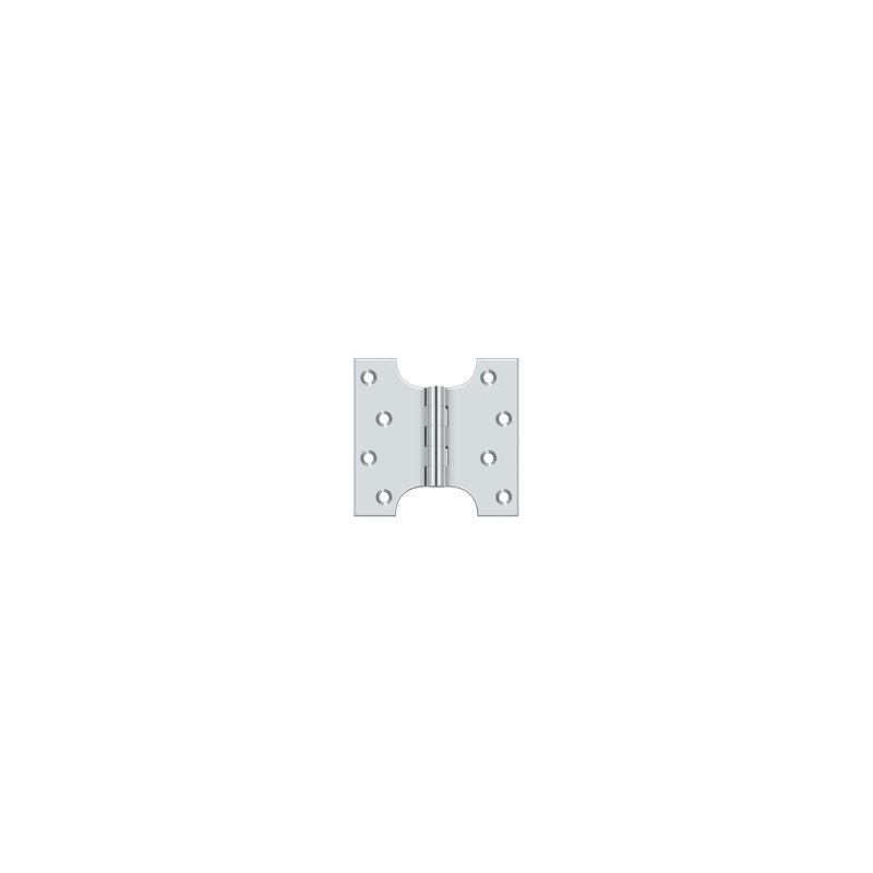 Hinge, Polished Chrome