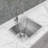 KBFmore Laundry Utility 18 Gauge 25 Inch Undermount/Topmount Kitchen Sink with Strainer