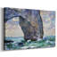Le Manneport, vu d'en bas, 1883, toile tendue avec châssis-1892436744